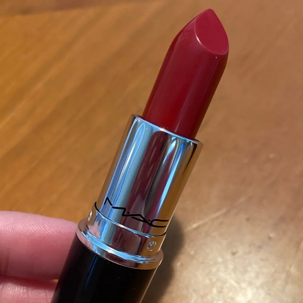 MAC Lustreglass Lipstick Lady Bug